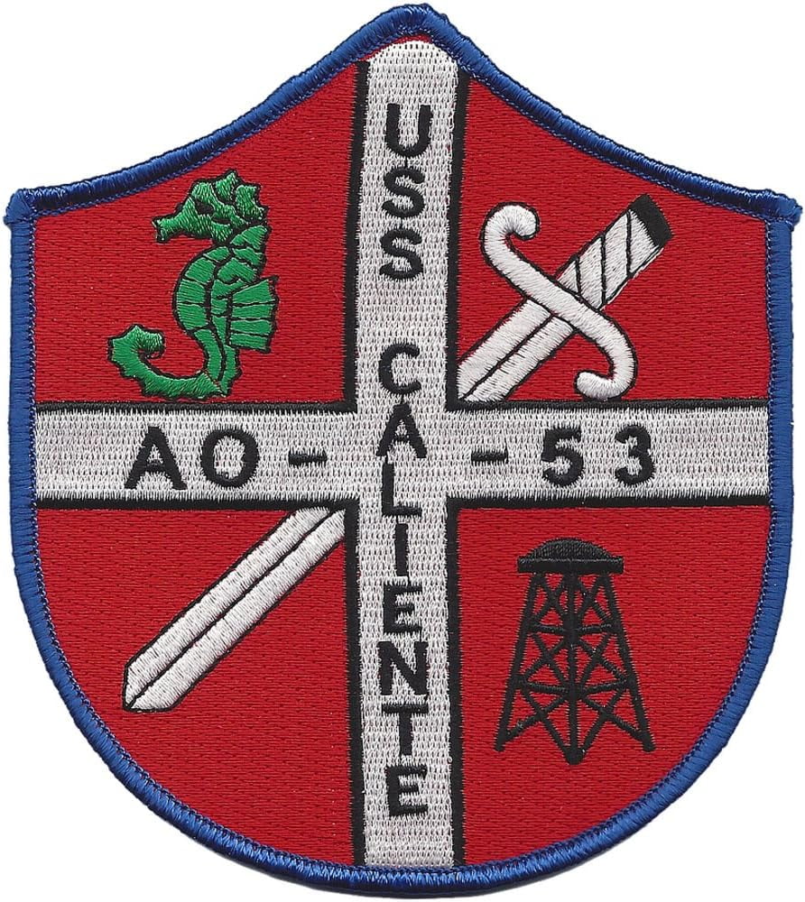 USS Caliente -53 Fleet Oiler Ship Patch - Walmart.com