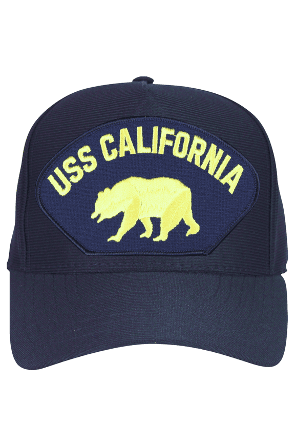 USS California with Bear Logo DLGN-36 / CGN-36 Ship Cap