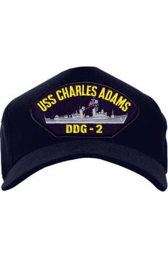 USS Charles Adams DDG-2 Ball Cap Hat