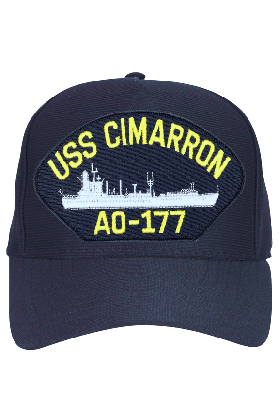 USS Cimarron AO-177 Ships Ball Cap