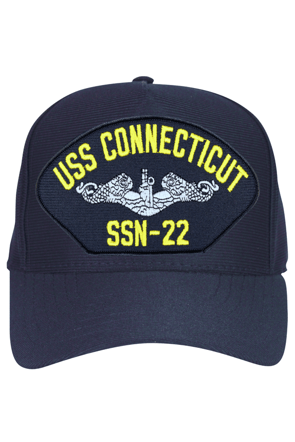 USS Connecticut SSN-22 ( Silver Dolphins ) Submarine Enlisted Cap