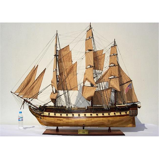 USS Constitution Holzmodellschiff – Museumsqualität, 96,5x33x81,3 Cm, Exklusive Edition