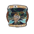 thumbnail image 1 of USS Eisenhower CVN-69 Trusty Shellback Patch – hook  Loop, 1 of 1