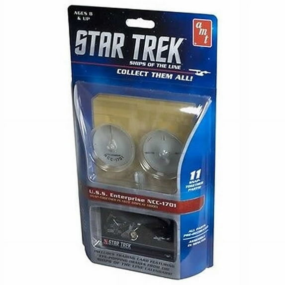 USS Enterprise NCC-1701 Plastic 2500 Scale Model Kit AMT
