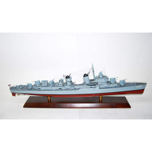 USS Fletcher (DD-445) Destroyer Model,Navy,Scale Model,Fletcher Class ...