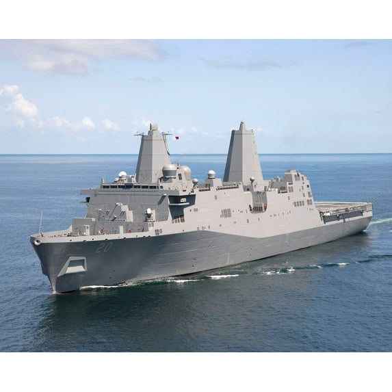 Uss Green Bay Lpd-20 San Antonio Glossy Poster Picture Photo Print Banner Conversationprints