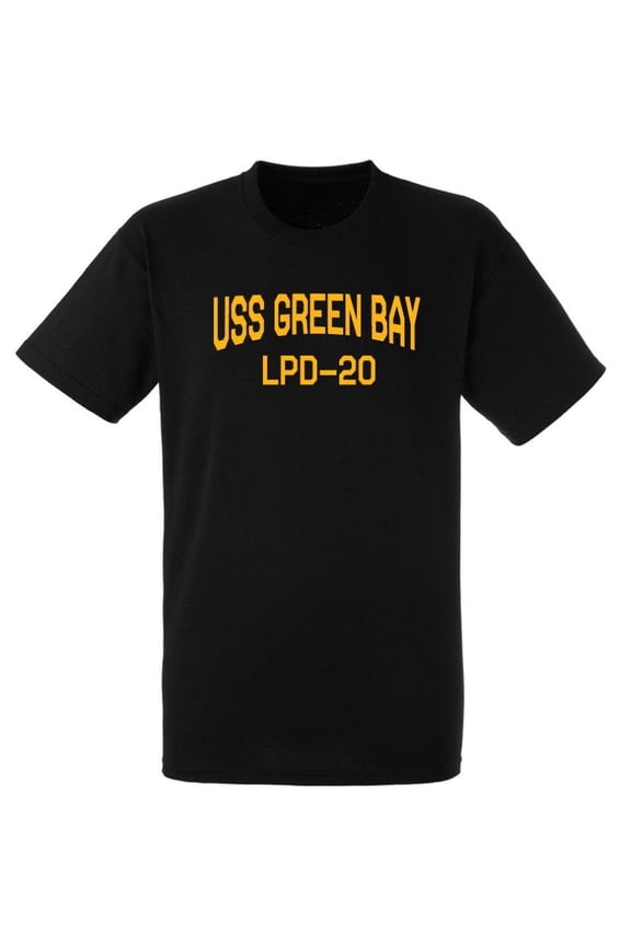 USS Green Bay LPD-20 San Antonio Amphibious Transport Dock Naval Warship Short Sleeve Tee Shirt