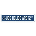 thumbnail image 1 of USS HELIOS ARB 12 Street Sign us navy ship veteran sailor gift, 1 of 5