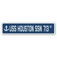 thumbnail image 1 of USS HOUSTON SSN 713 Street Sign us navy ship veteran sailor gift, 1 of 5