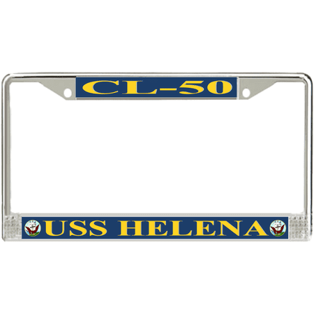 USS Helena CL-50 License Plate Frame