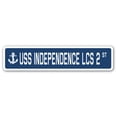 thumbnail image 1 of USS INDEPENDENCE LCS 2 Street Sign us navy ship veteran sailor gift, 1 of 5