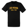 thumbnail image 1 of USS Indiana SSN-789 Attack Submarine Short Sleeve Tee Shirt, 1 of 1