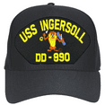 thumbnail image 1 of USS Ingersoll DD-990 (Tazmanian Devil Logo) Ship Cap, 1 of 1