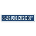 thumbnail image 1 of USS JACOB JONES DE 130 Street Sign us navy ship veteran sailor gift, 1 of 5