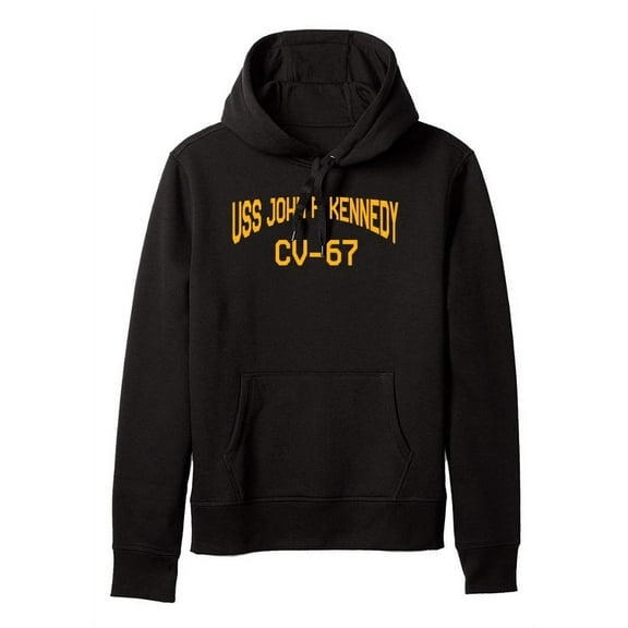 USS John F. Kennedy CV-67 Aircraft Carrier Standard Size Pullover Hoodie
