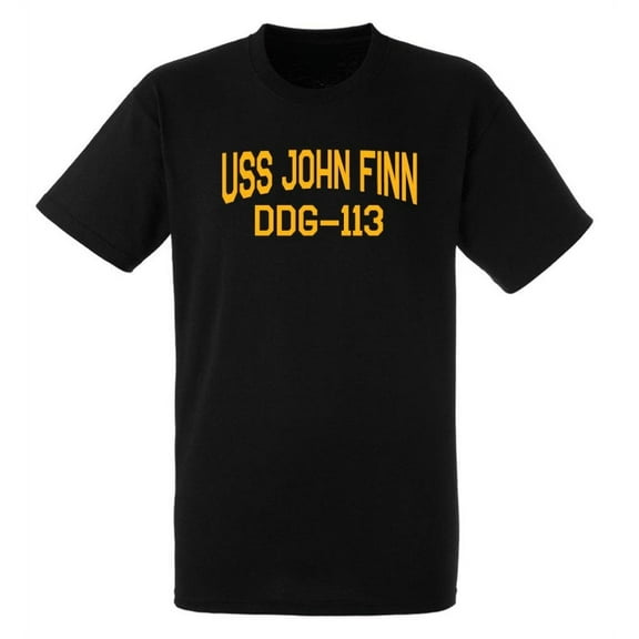 USS John Finn DDG-113 Arleigh Burke Destroyer Naval Warship Short Sleeve Tee Shirt