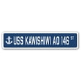 thumbnail image 1 of USS KAWISHIWI AO 146 Street Sign us navy ship veteran sailor gift, 1 of 5