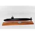 thumbnail image 1 of USS Key West (SSN-722) Submarine Model, Navy, Scale Model, Mahogany, 20 inch, LA Class, 1 of 5