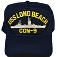 thumbnail image 2 of USS Benjamin Stoddert DDG-22 Navy Ship Hat – Official U.S. Military Ball Cap, Dark Navy Blue, Adjustable Snapback, Classic Green Undervisor 2 of 5