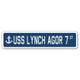 thumbnail image 1 of USS LYNCH AGOR 7 Street Sign us navy ship veteran sailor gift, 1 of 5