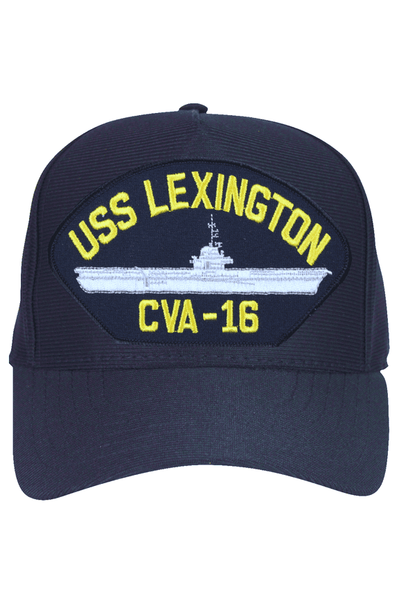 USS Lexington CVA-16 Ships Ball Cap