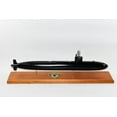 thumbnail image 1 of USS Louisville SSN-724 FLT II Submarine Model, Navy, Mahogany, 20 inch, LA Class, 1 of 5