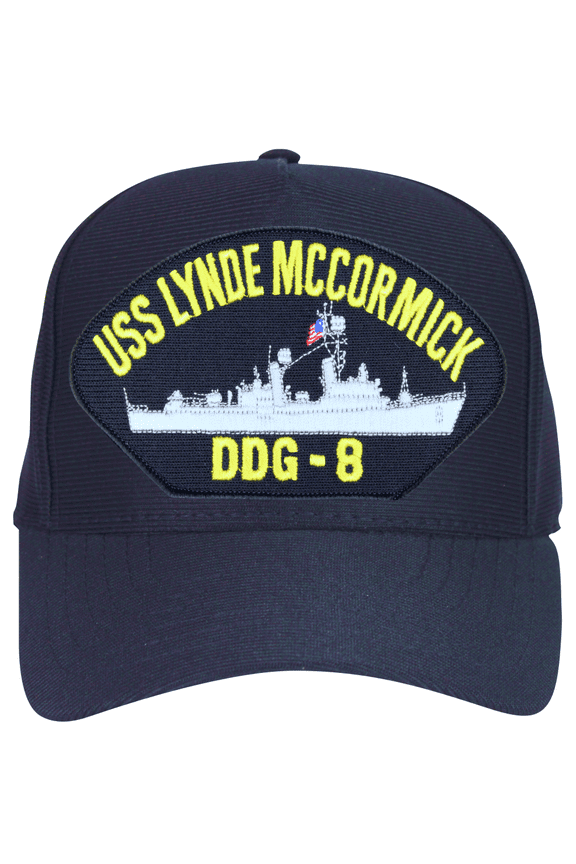 USS Lynde McCormick DDG-8 Ball Cap Hat