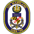 thumbnail image 1 of USS Maryland SSBN-738 Badge Sticker Decal Ohio Class Ballistic Missile Submarine Car Sticker Bumper Sticker for Car Emblem - 4 inch, 1 of 8