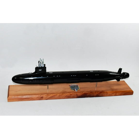 USS Mississippi (SSN-782) Submarine Model,US Navy,20 Scale Model ,Mahogany, Virginia Class Block II