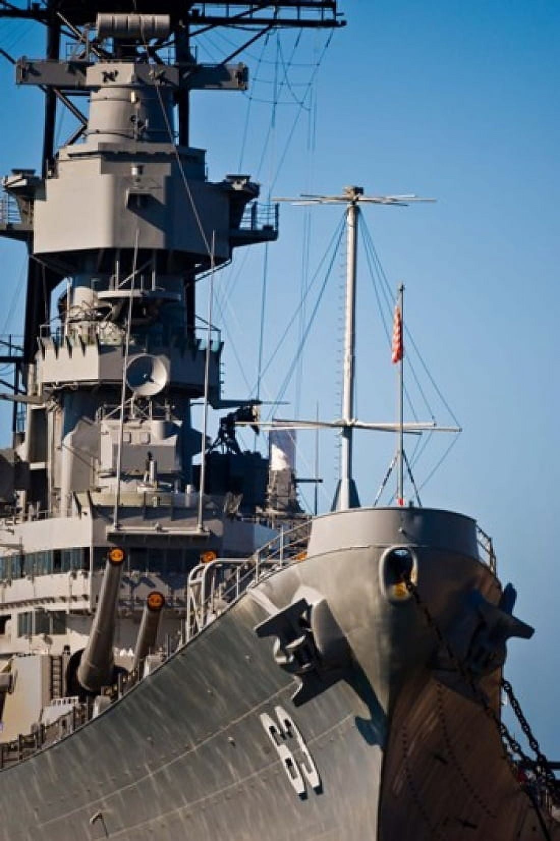 USS Missouri Pearl Harbor Honolulu Oahu Hawaii USA Canvas Art - Panoramic Images (24 x 36)
