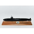 thumbnail image 1 of USS Montpelier SSN-765 (Black Hull) Submarine Model,Navy,Scale Model,Mahogany,20 inch,LA Class, 1 of 5