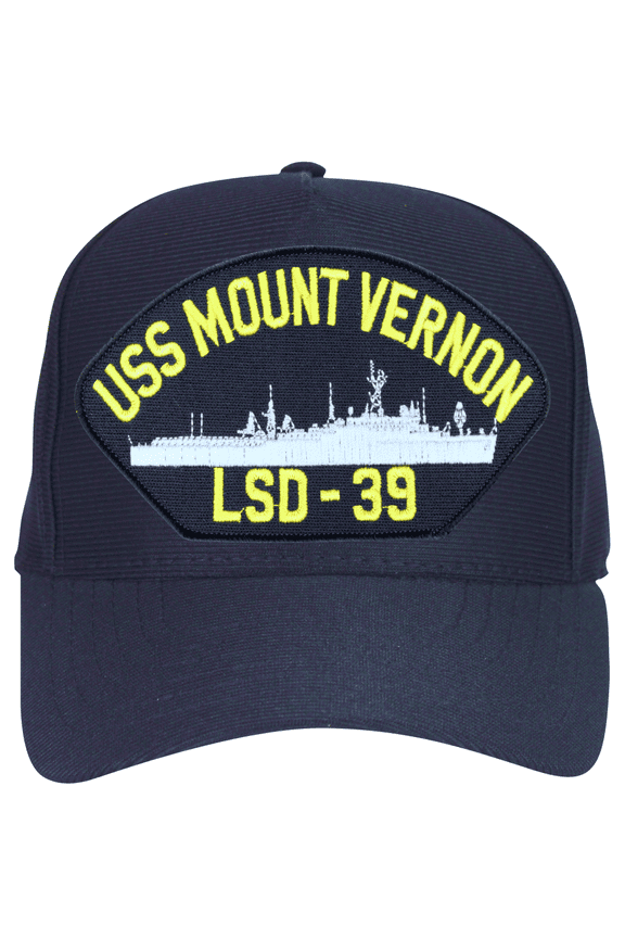 USS Mount Vernon LSD-39 Ships Ball Cap
