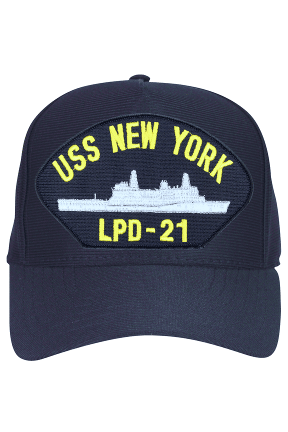 USS New York LPD-21 Ball Cap Hat