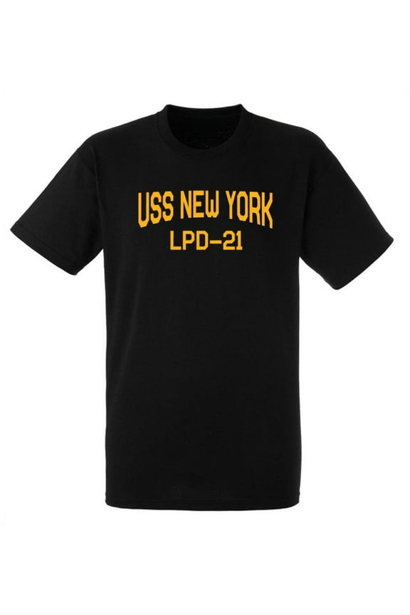 USS New York LPD-21 San Antonio Amphibious Transport Dock Naval Warship Short Sleeve Tee Shirt