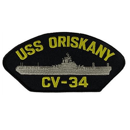 USS ORISKANY CV-34 PATCH USN NAVY SHIP MIGHTY O ESSEX CLASS AIRCRAFT CARRIER
