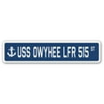 thumbnail image 1 of USS OWYHEE LFR 515 Street Sign us navy ship veteran sailor gift, 1 of 5