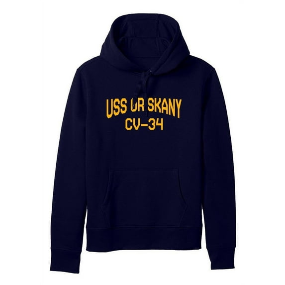 USS Oriskany CV-34 Aircraft Carrier Standard Size Pullover Hoodie