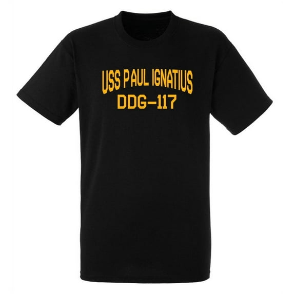 USS Paul Ignatius DDG-117 Arleigh Burke Destroyer Naval Warship Short Sleeve Tee Shirt