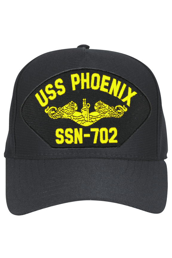 USS Phoenix SSN-702 ( Gold Dolphins ) Submarine Officer Cap