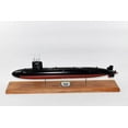 thumbnail image 1 of USS Pintado SSN-672 Submarine Model, US Navy, Scale Model, Mahogany, Sturgeon Class, 1 of 5