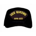thumbnail image 1 of USS Queens APA-103 Ship Cap, 1 of 1