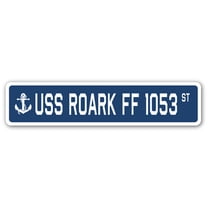 USS ROARK FF 1053 Street Sign us navy ship veteran sailor gift
