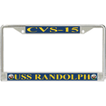 thumbnail image 1 of USS Randolph CVS-15 License Plate Frame, 1 of 1