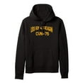 thumbnail image 1 of USS Ronald Reagan CVN-76 Aircraft Carrier Supercarrier Standard Size Pullover Hoodie, 1 of 1