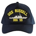 thumbnail image 1 of USS Russell DDG 59 Ship Cap, 1 of 1