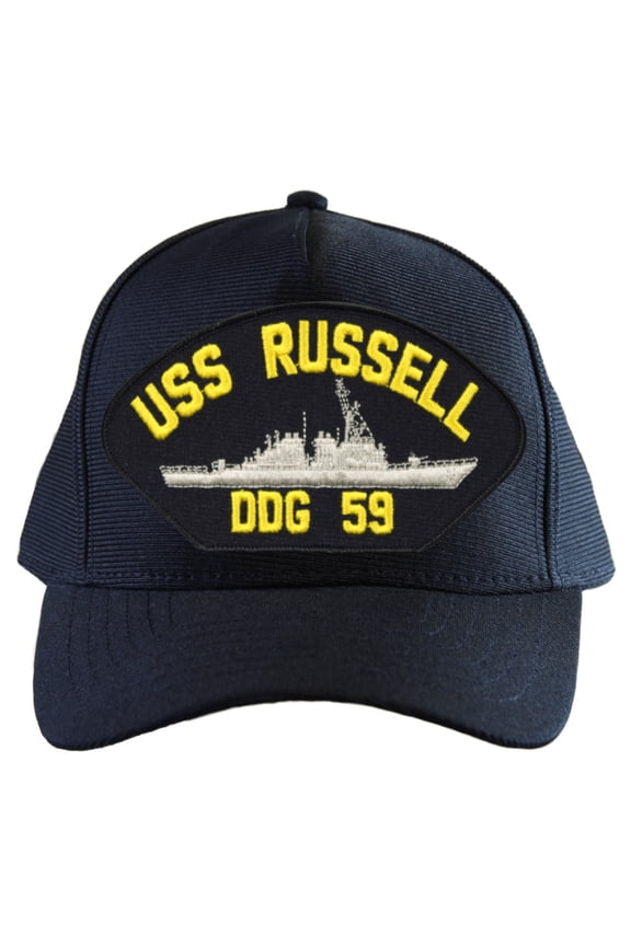 USS Russell DDG 59 Ship Cap