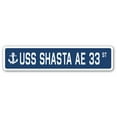 thumbnail image 1 of USS SHASTA AE 33 Street Sign us navy ship veteran sailor gift, 1 of 5