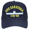 thumbnail image 1 of USS Saratoga CVA-60 Ships Ball Cap, 1 of 1