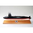 thumbnail image 1 of USS Sea Devil SSN-664 Submarine Model, US Navy, Scale Model, Mahogany, Sturgeon Class, 1 of 5