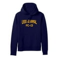 thumbnail image 1 of USS Shamal PC-13 Cyclone Patrol Boat Naval Warship Standard Size Pullover Hoodie, 1 of 1